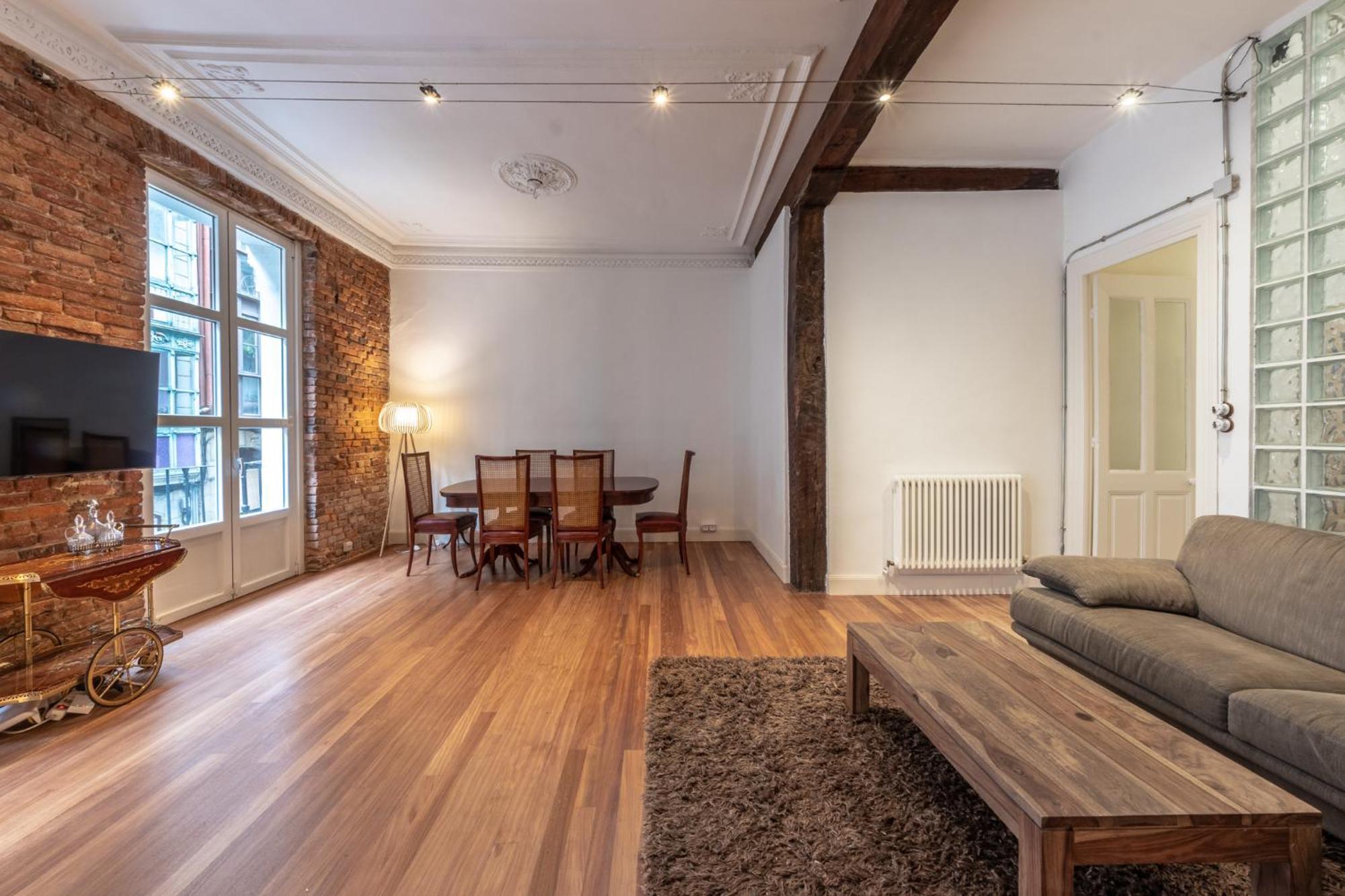 Encantador Apartamento En El Casco Antiguo De Bilbao Bagian luar foto