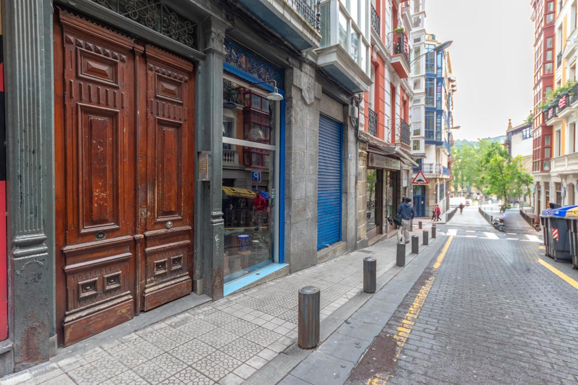 Encantador Apartamento En El Casco Antiguo De Bilbao Bagian luar foto